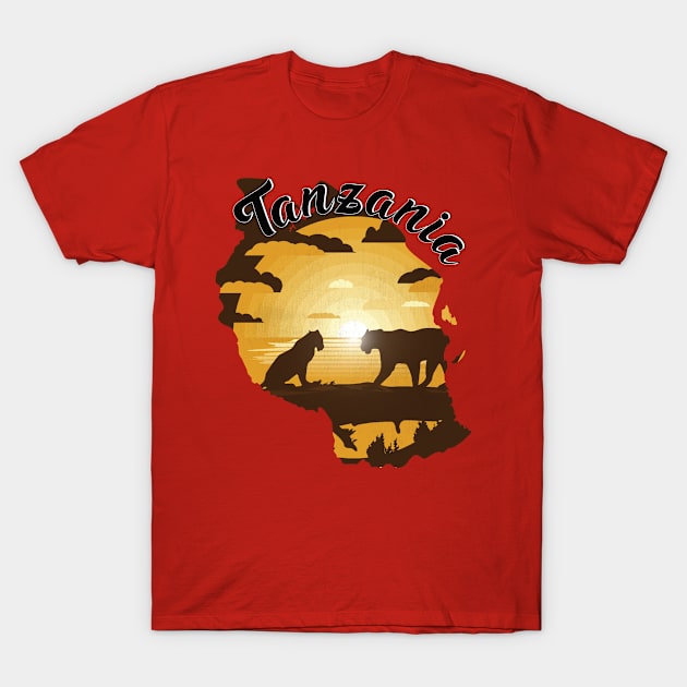 Tanzania after day sun T-Shirt by Chipity-Design